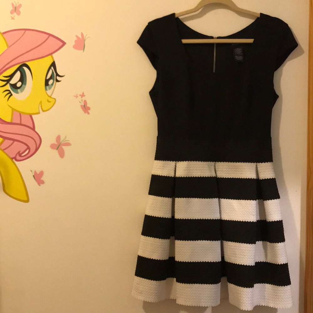 Black and White Dress
